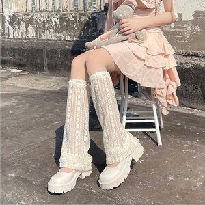 Knit Winter Leg Socks